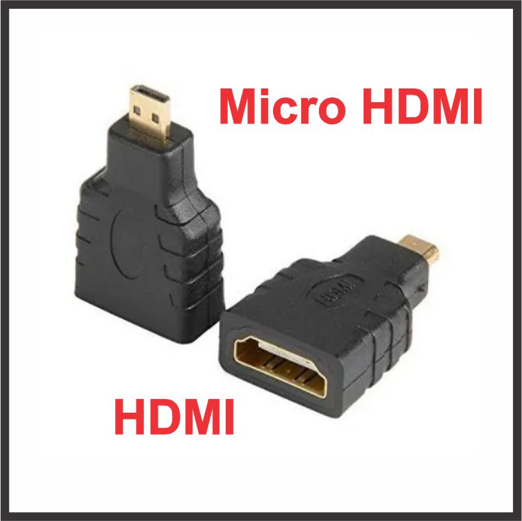 Ficha Adaptador Micro Hdmi A Hdmi Hembra Accesorios Adaptadores